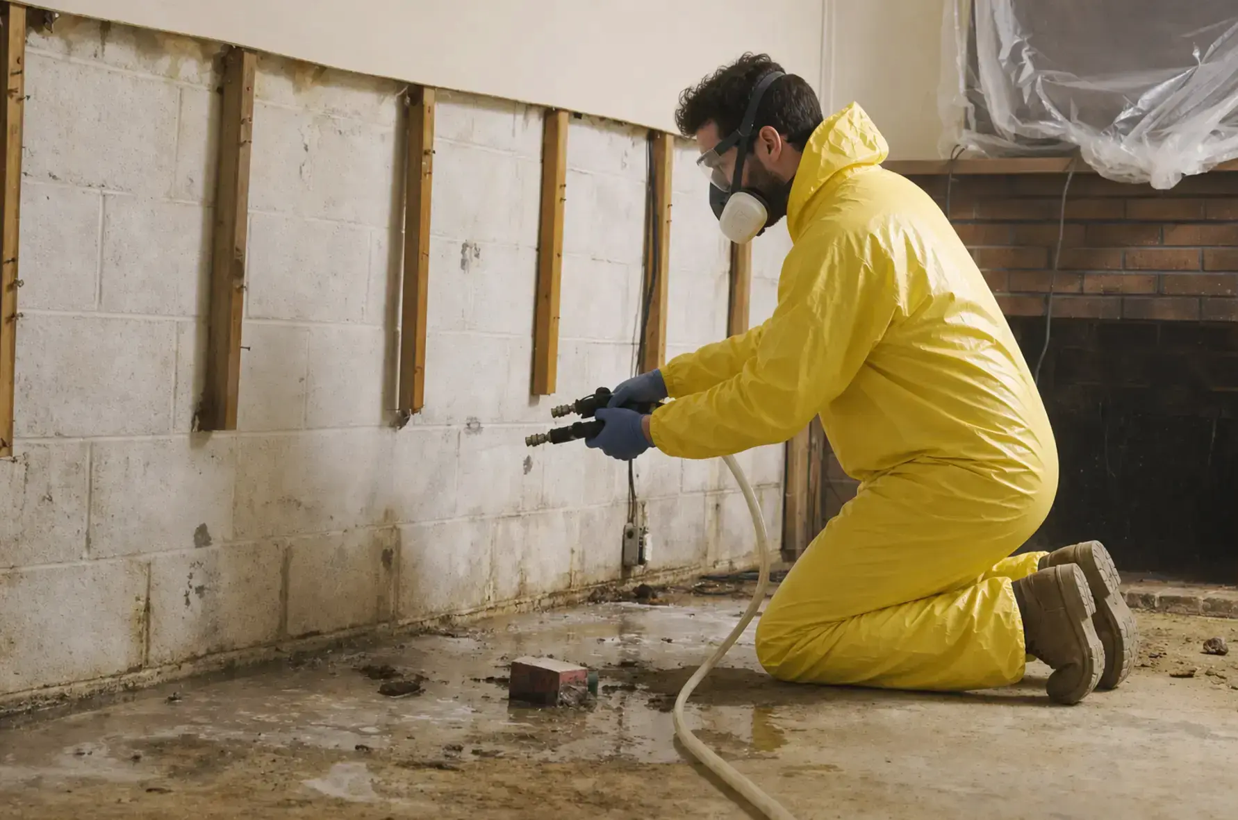 Basement Mold Removal in San Ramon, CA