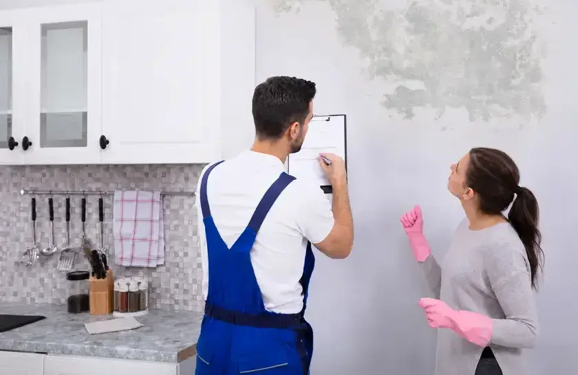 Local provider conducting Real Estate Mold Inspection in a San Ramon, CA home, connected through Fields Mold Remediation