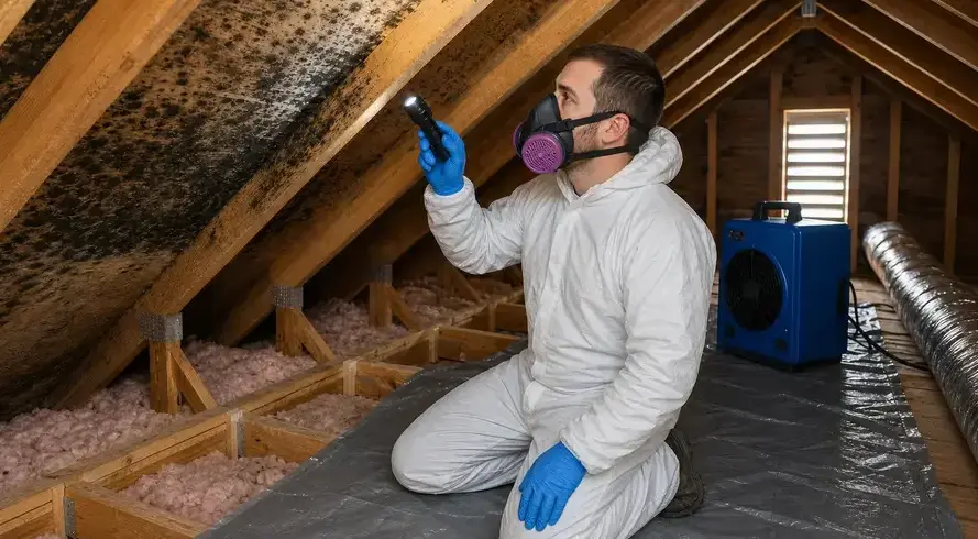 Attic Mold Removal in San Ramon, CA