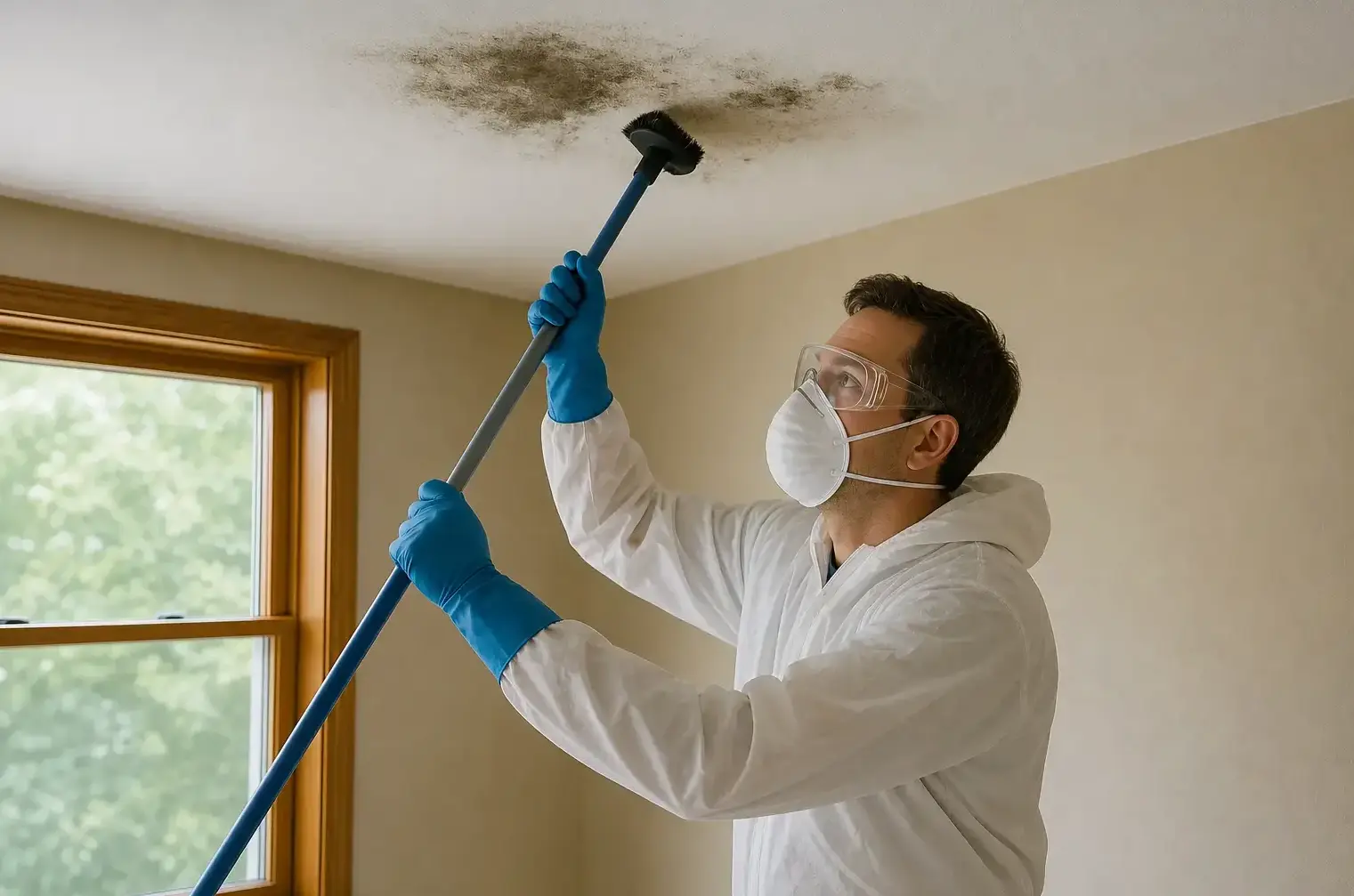Ceiling Mold Removal in San Ramon, CA