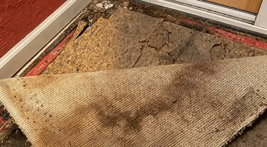 A local provider connected through Fields Mold Remediation performing Carpet Mold Removal in a San Ramon, CA home